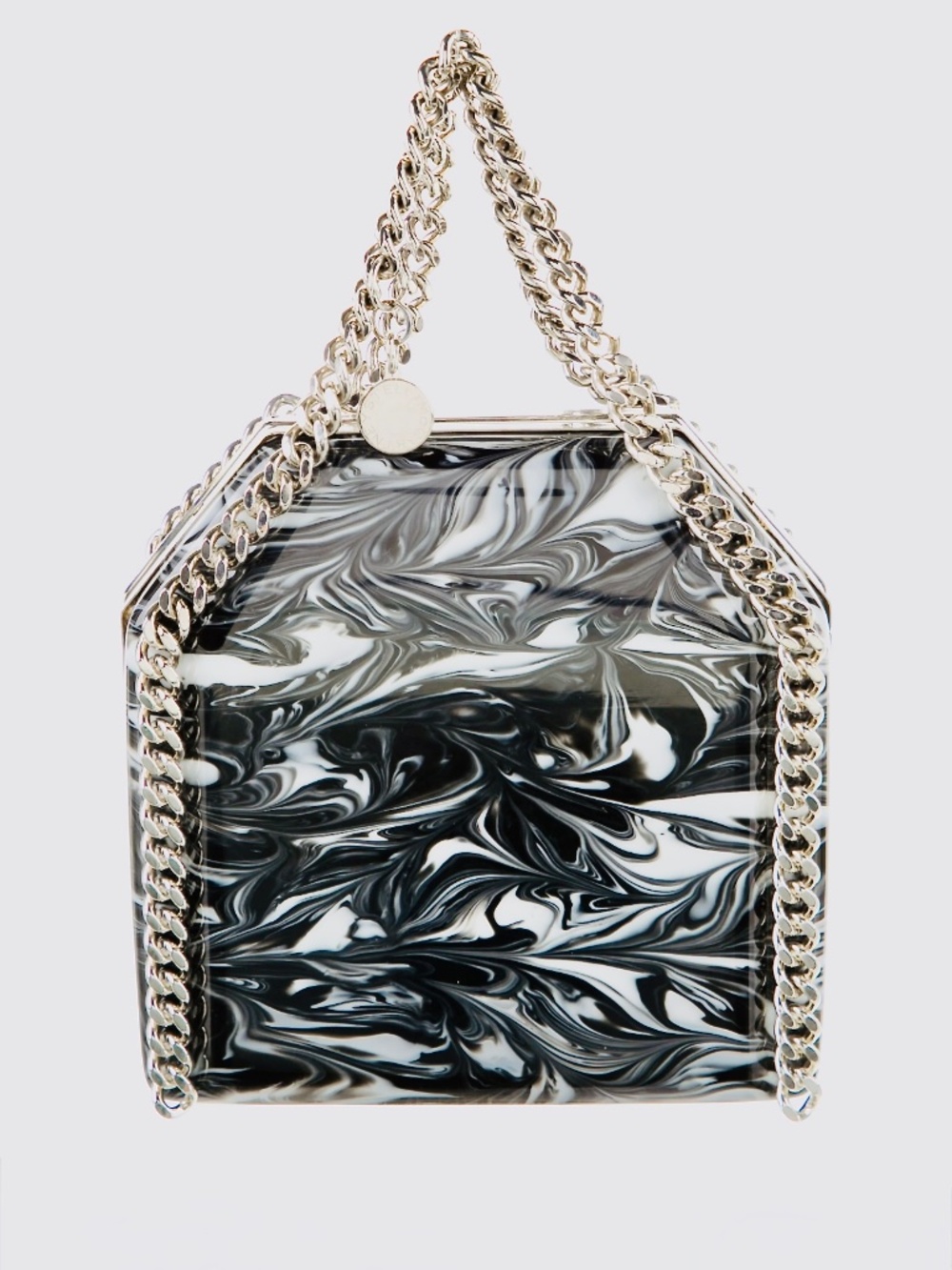 STELLA McCARTNEY Marble Micro Falabella Black